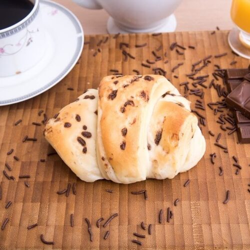 Croissant Folhado de Chocolate