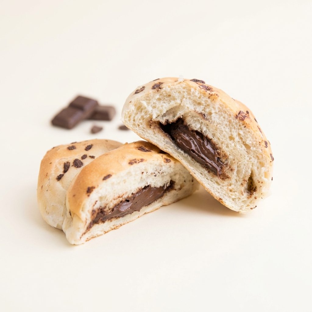 Croissant Folhado de Chocolate