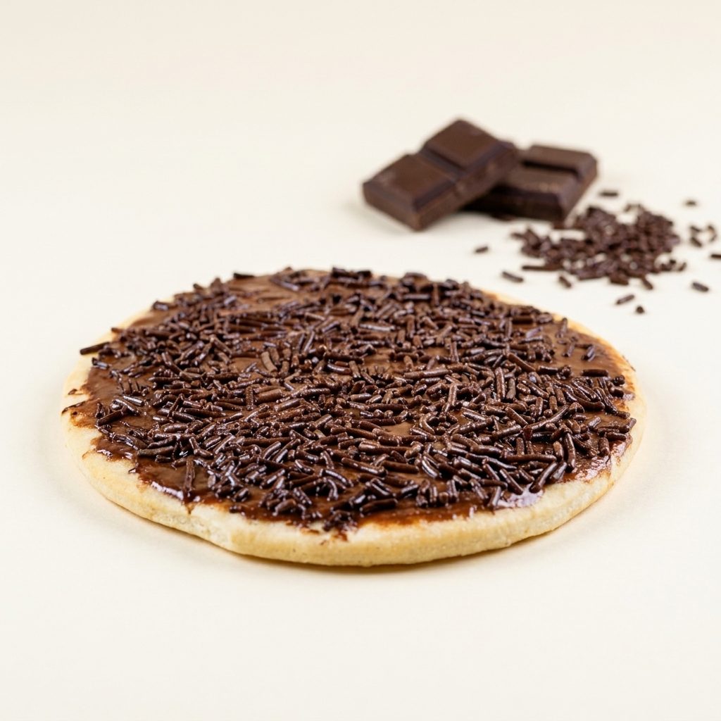 Mini Pizza de Chocolate