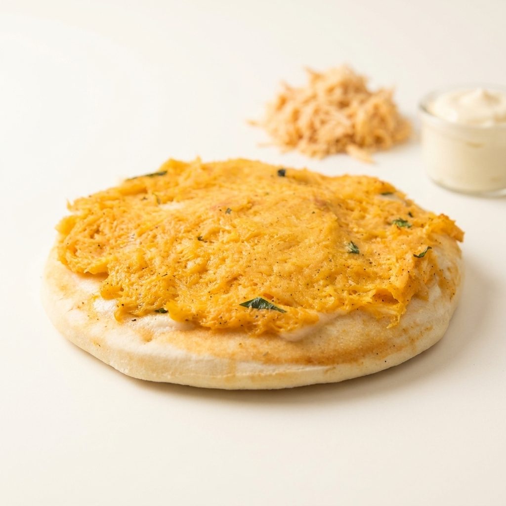 Mini Pizza de Frango c/ Requeijão