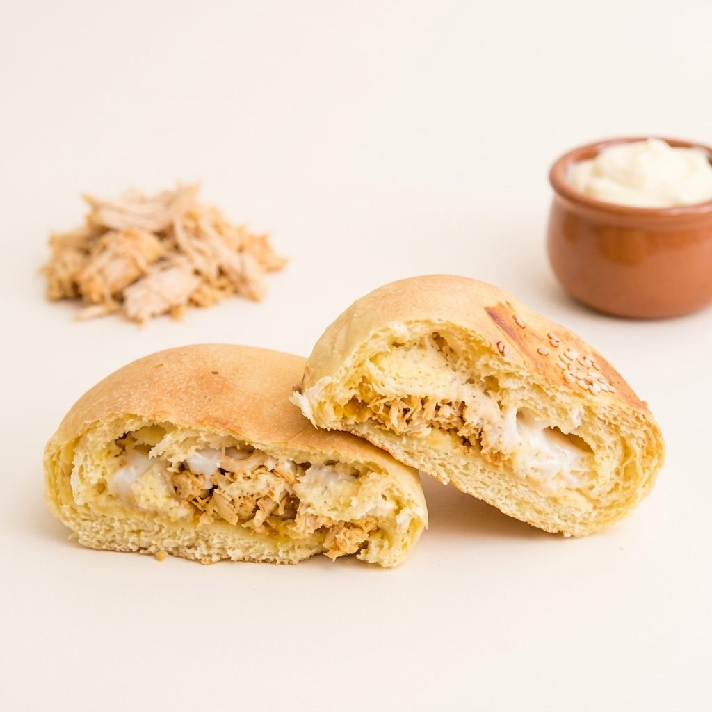 Pão de Batata Frango c/ Requeijão